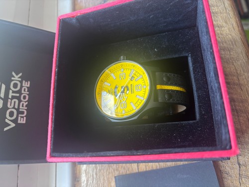 Vostok europe watch yellow - europe,
