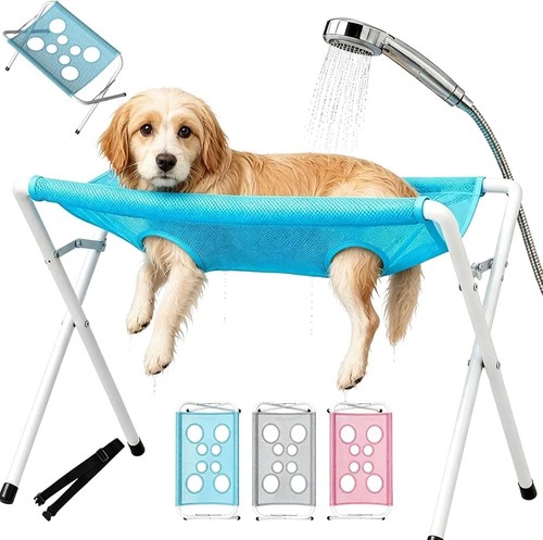 Pet grooming hammock stand - pet,