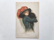 Vintage Glamour Postcard' Wide
