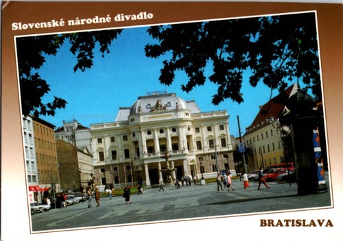 Bratislava slovakia postcard - bratislava,