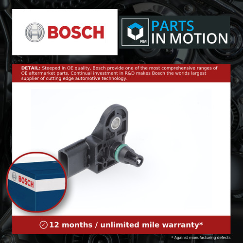 Boost pressure sensor - boost, fits