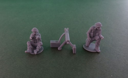 28mm late war british vickers - 28mm,