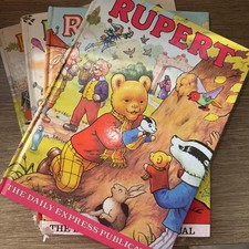 Set Of 5 Rupert Daily Express