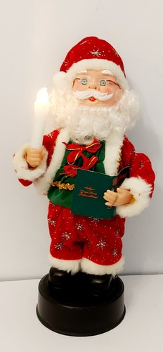 Vintage santa figure candle - figure, &