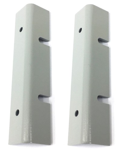 Two new painted gray rack - two,
