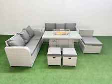 Fimous PE Rattan Lounge Sofa