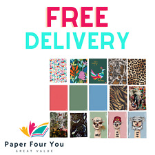 A4 / A5 Hardback Notebook Lined Journal Planner Book Ruled Pad Writing Diary