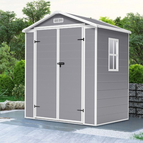 6x4 4ft plastic garden storage - 6x4.4ft,