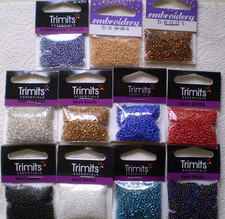 Trimits Seed Beads - 2mm - 4.5 & 8 gram packs