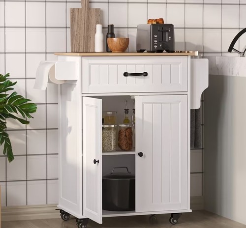 Mobile kitchen storage trolley - mobile,