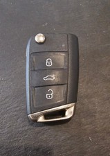 Genuine Volkswagen (VW) 3 Button Key Fob