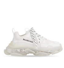 balenciaga white triple s