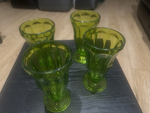 Retro green plastic milkshake - retro,