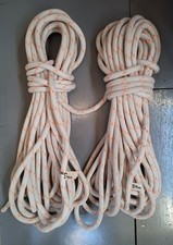 16mm Braided Rope x 2, Braid on braid,  2x 24m Long approx, jib sheet, mainsheet
