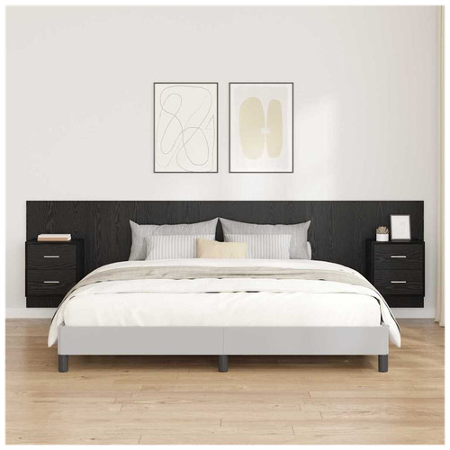Floating headboard with - with, 2