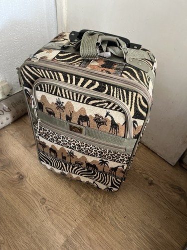 Suitcase cotton canvas - suitcase,