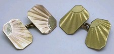 Vtg 1940s art deco 18ct - vtg,