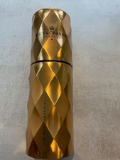 MOET & CHANDON INSULATED COOLER IN A GOLD METAL TUBE - LIMITED EDITION - UNUSED!