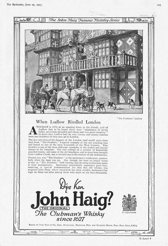 John haig whisky - whisky, the