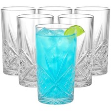 Crystal melodia tall tumblers - crystal,