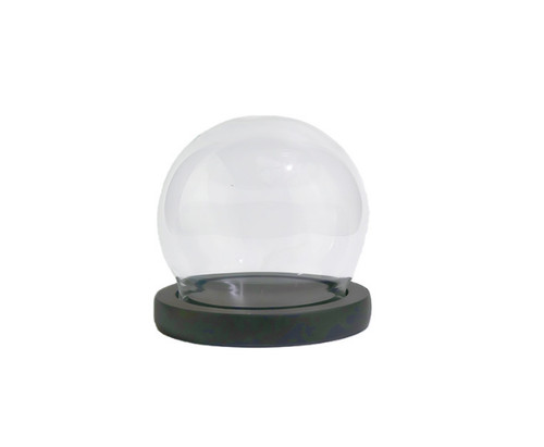 Clear cloche glass dome - clear,