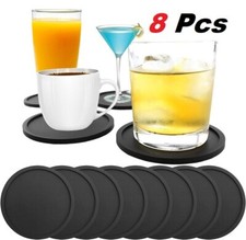 8X Coasters Set Non-Slip