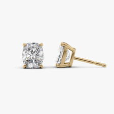 2 Carat Diamond Stud Earrings