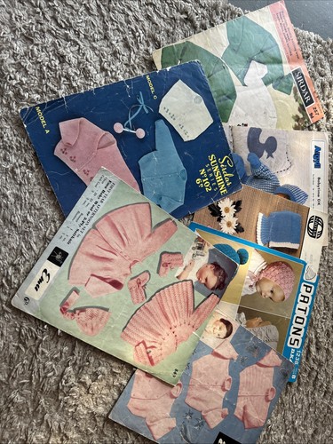 Vintage children knitting - children's,