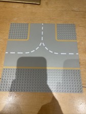 ORIGINAL GENUINE LEGO Baseplate Mat Space Set Single Runway Road Ex Condition