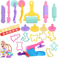 22 PCS Play Dough Tools