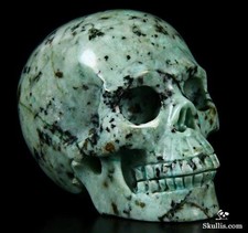 2.0" African Turquoise Carved