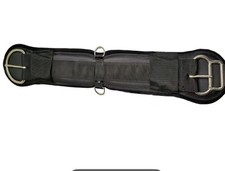 Black 22 Inch Western Girth