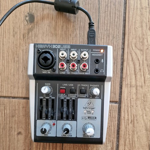 Behringer xenyx 302usb - 302usb, 5-input