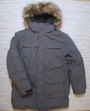 Mountain Warehouse Extreme Jacket Mens Medium Grey Sub Zero Down Padded Parka