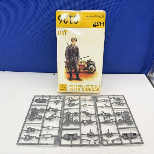 Hat ww2 german motorcycle - hat, 1/72