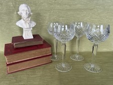 4 Vintage Crystal Hock Style