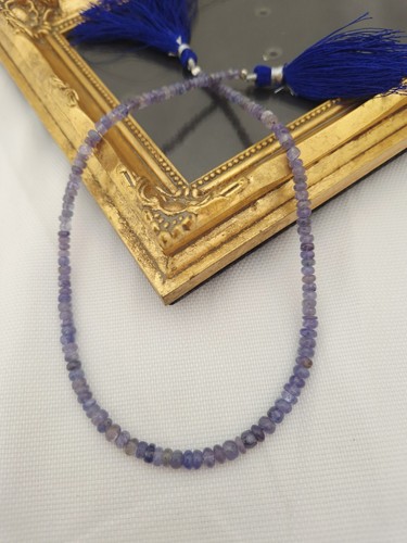 Natural tanzanite graduated - natural,
