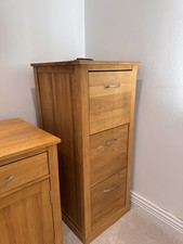 Mobel Oak 3 Drawer Filing