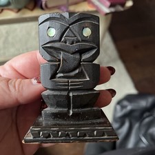 Rare vintage Maori carved