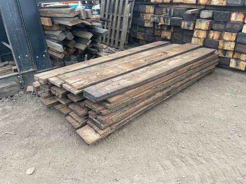 Reclaimed oak railway sleepers - reclaimed,