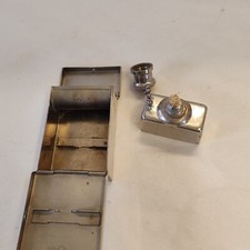  Vintage WW2 Army Field Medical Needle Sterilizer Kit USA MD Pioneer New York,