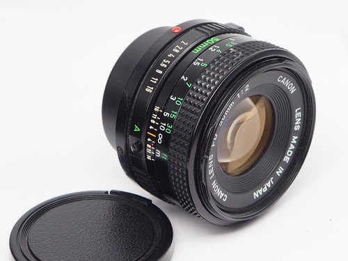 Canon 50mm prime - fd, 1:2