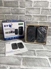 BT Broadband Extender Flex 500 Kit, Pass Through Powerline Adapters - Twin Pack.