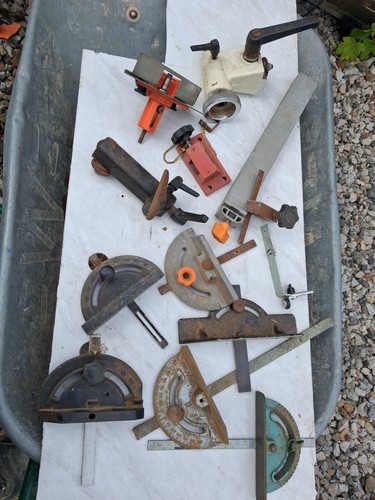 Saw bench mitre guage - bench,