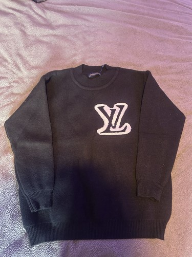 Black louis vuitton jumper - louis,