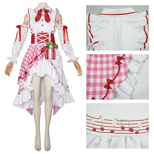 Anime hatsune miku - miku, strawberry