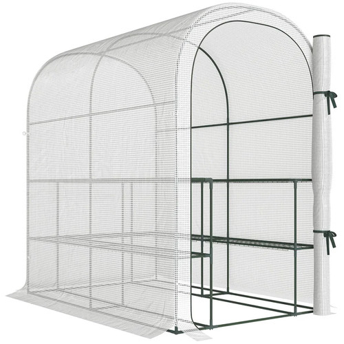 Walk greenhouse with - walk-in,