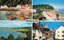 Minehead Multiview Postcard (J690)