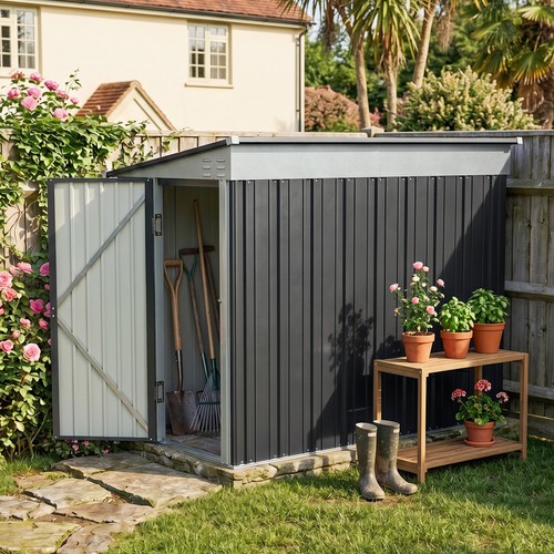 4x8ft garden storage shed - storage,