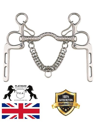 Military pelham stainless - military,